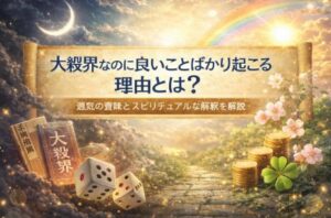 大殺界なのに良いことばかり起こる理由とは？運気の意味とスピリチュアルな解釈を解説